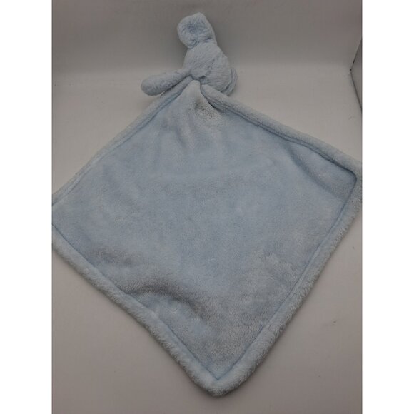 S L Home Fashions Baby Lovey Elephant Security Blanket So Dreamy Blue Plush - Picture 3 of 11